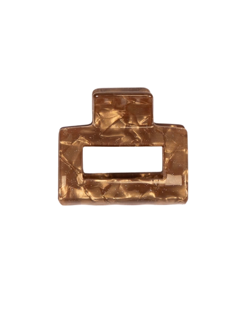 21Jewelz Middelgrote haarklem - bruin marble