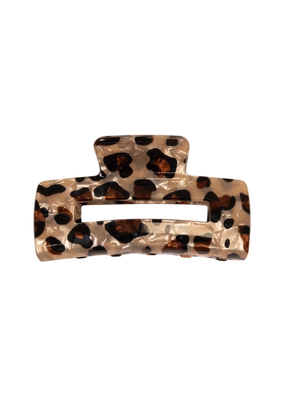 21Jewelz Grote haarklem - panterprint
