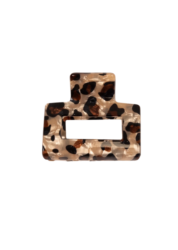 21Jewelz Middelgrote haarklem - panterprint