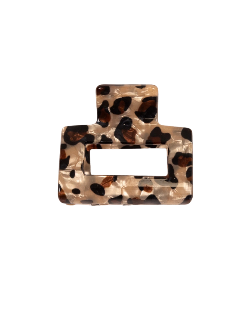 21Jewelz Middelgrote haarklem - panterprint