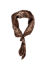 21Jewelz Sjaal met paisleyprint - bruin