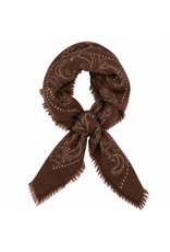 21Jewelz Sjaal met beige print - bruin