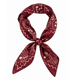 21Jewelz Sjaaltje met paisleyprint - bordeaux
