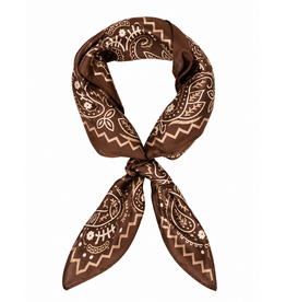 21Jewelz Sjaaltje met paisleyprint - bruin