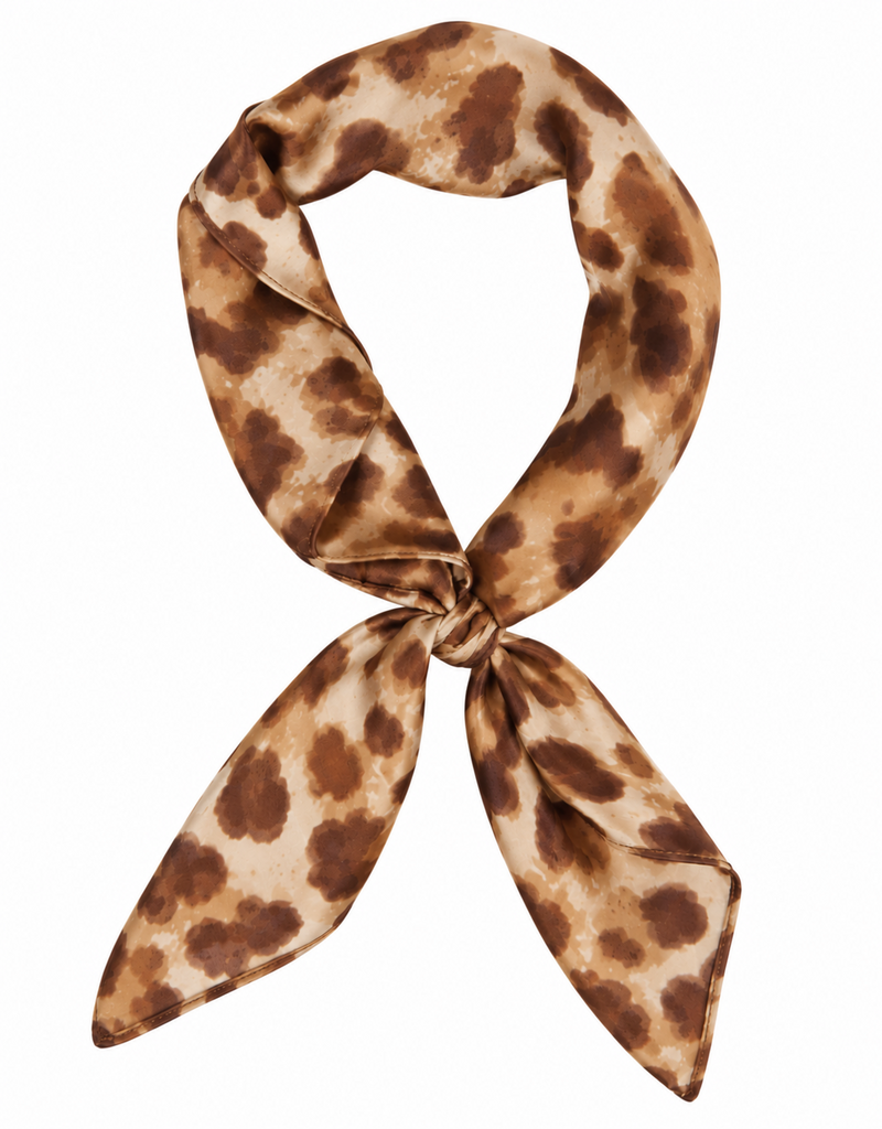 21Jewelz Sjaaltje met camel panterprint
