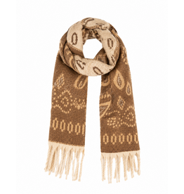 21Jewelz Sjaal met paisley print - beige/bruin