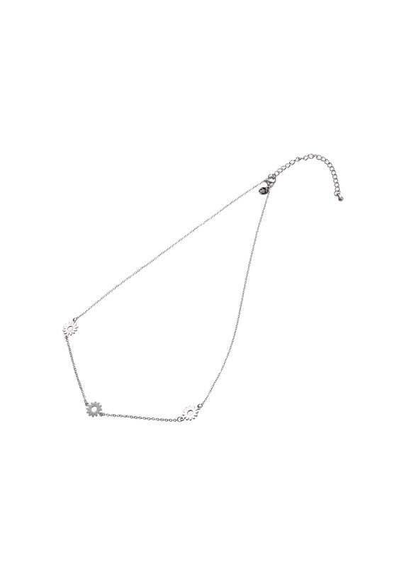 Go Dutch Label D&E | Ketting met kleine bloemen