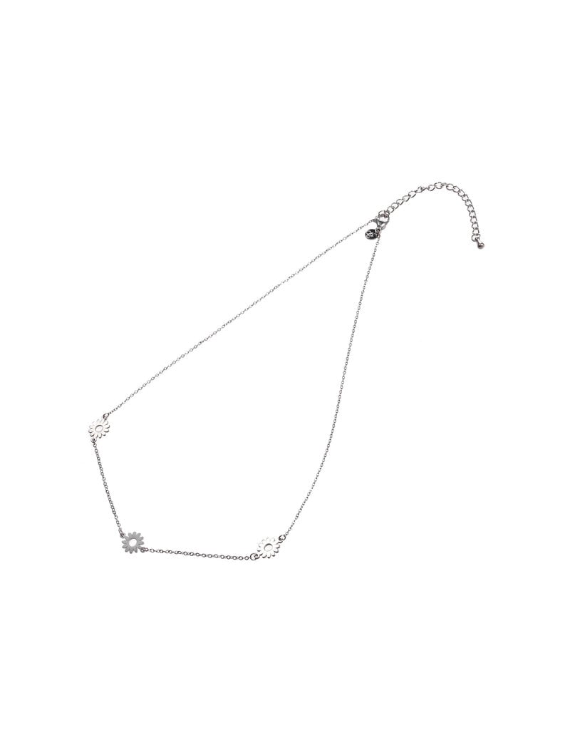 Go Dutch Label D&E | Ketting met kleine bloemen