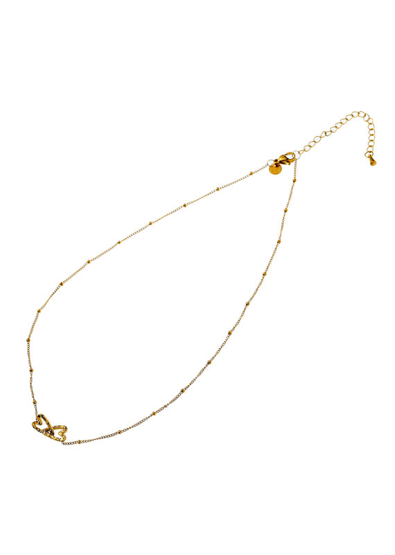 Go Dutch Label D&E | Long hearts necklace