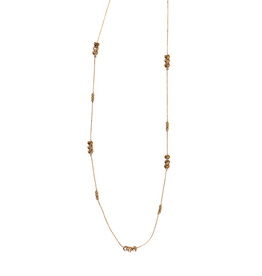 Go Dutch Label D&E | Long fine hearts necklace