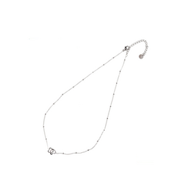 Go Dutch Label D&E | Ketting met twee hartjes