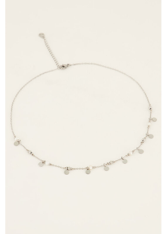 My Jewellery My Jewellery | Vintage ketting met muntjes & parels