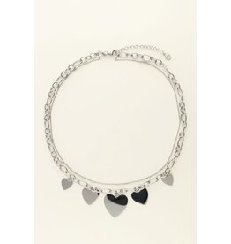 My Jewellery My Jewellery | Universe statement ketting met hartjes