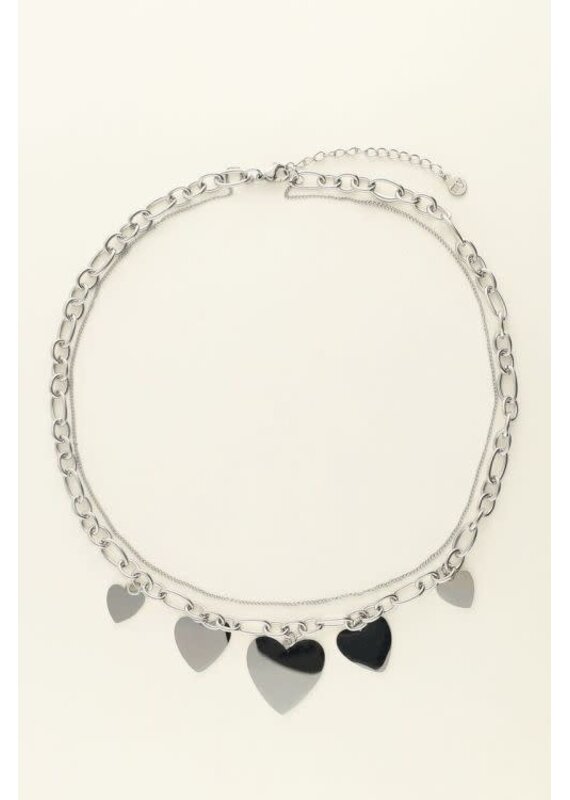 My Jewellery My Jewellery | Universe statement ketting met hartjes
