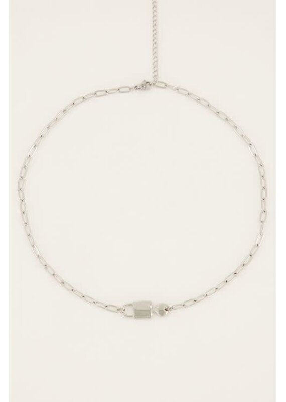My Jewellery My Jewellery | Iconic schakelketting met liefdesslot