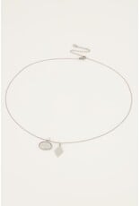 My Jewellery My Jewellery | Ketting met bedeltjes rondje & hartje