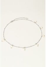 My Jewellery My Jewellery | Minimalistische ketting met bolletjes en parels