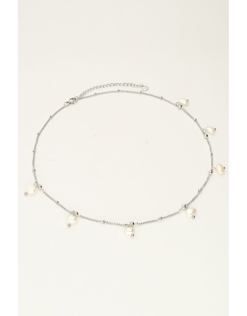 My Jewellery My Jewellery | Minimalistische ketting met bolletjes en parels