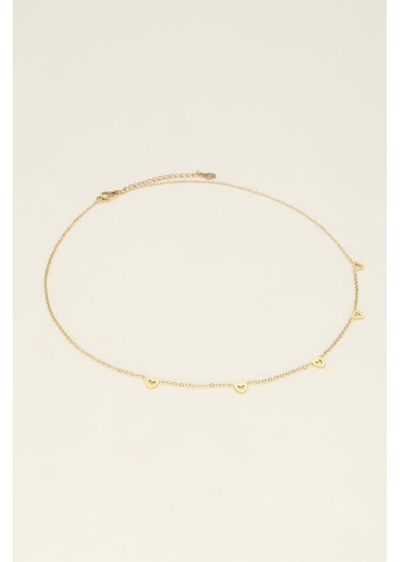My Jewellery My Jewellery | Ketting met kleine hartjes
