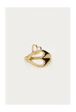 My Jewellery Minimalistische ring met open hart