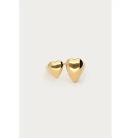 My Jewellery Bold ring met twee hartjes