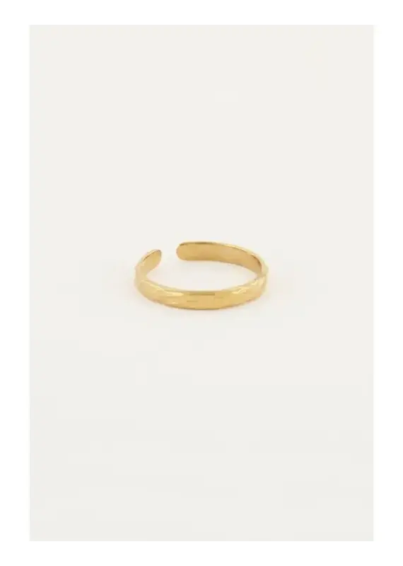 My Jewellery Mix ring breed structuur