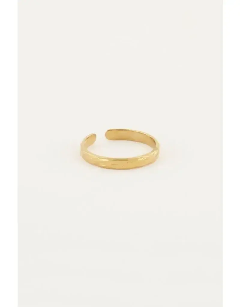 My Jewellery Mix ring breed structuur