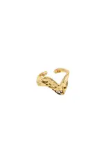 21Jewelz Ring met geribbeld effect