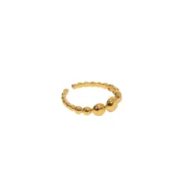 21Jewelz Ring met bolletjes