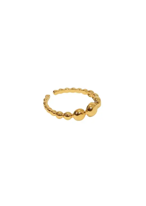 21Jewelz Ring met bolletjes