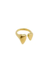 21Jewelz Chunky hartjes ring
