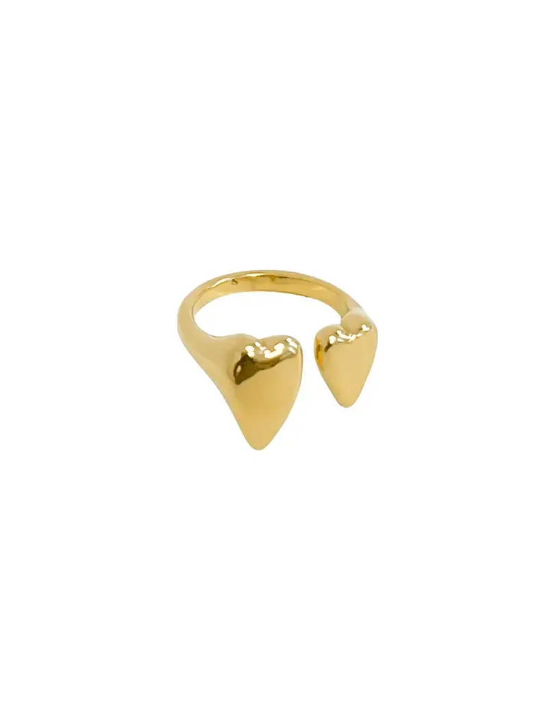 21Jewelz Chunky hartjes ring