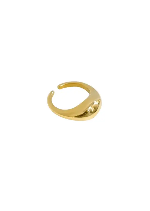 21Jewelz Minimalistische chunky ring