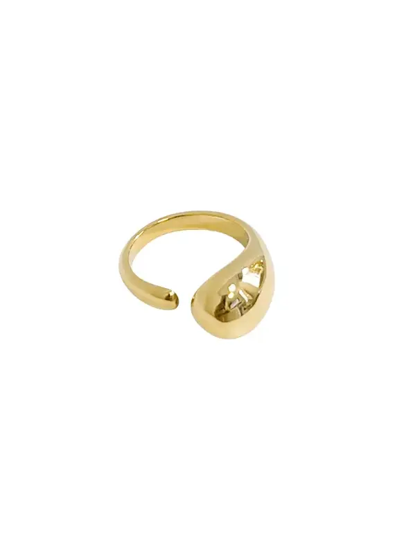 21Jewelz Open druppelvormige ring
