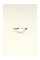 My Jewellery Ring met V shape