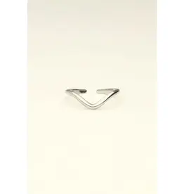 My Jewellery Ring met V shape