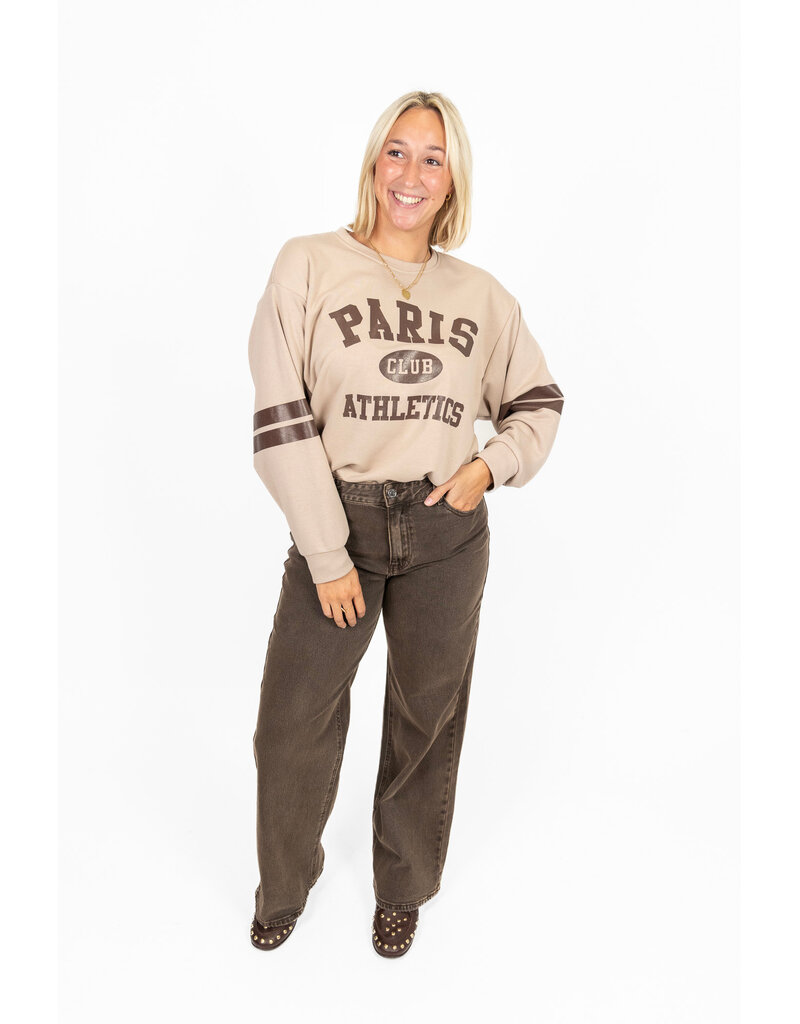 21Jewelz Sweater Paris Athletics - beige/bruin