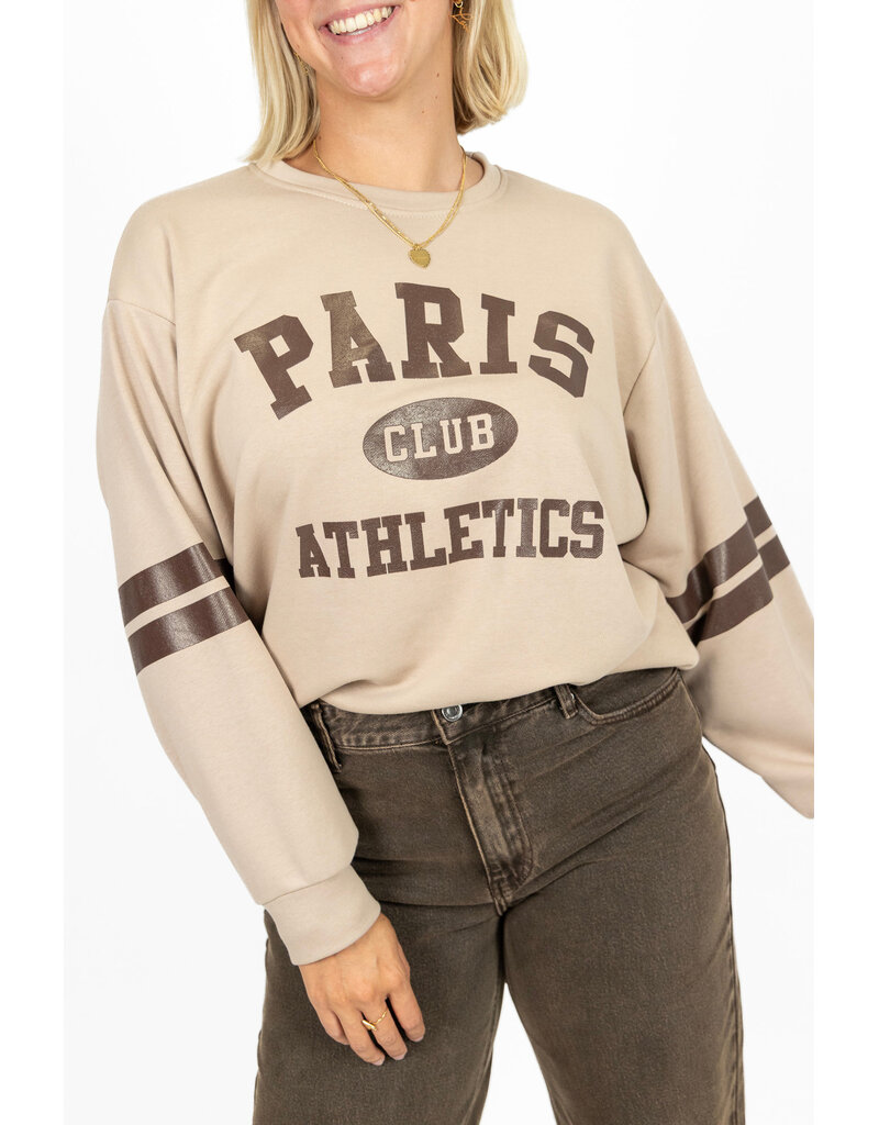 21Jewelz Sweater Paris Athletics - beige/bruin