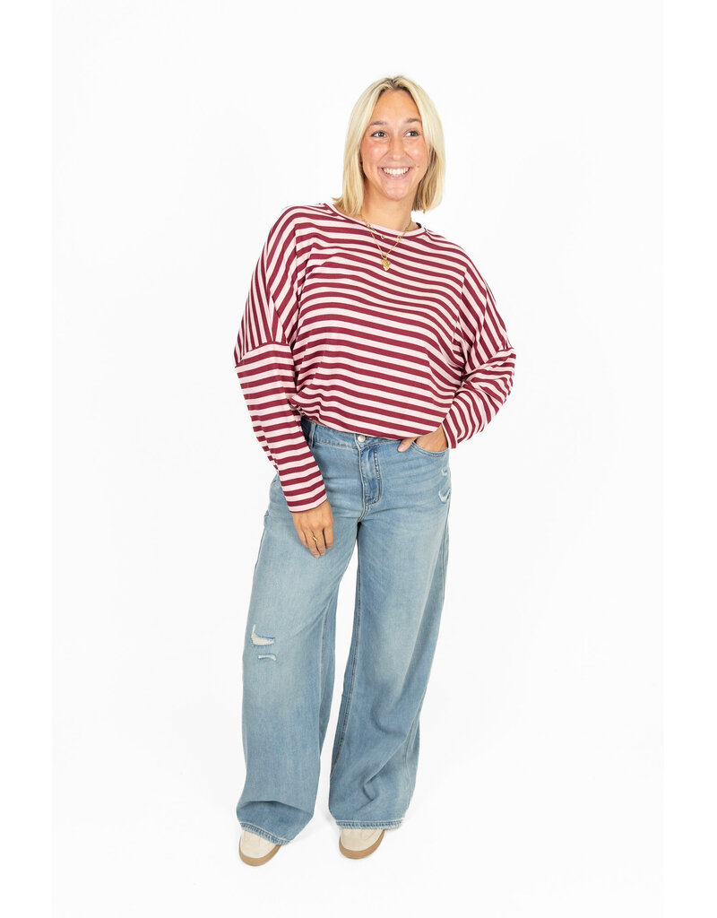 Queen Hearts Super stretch wide leg jeans