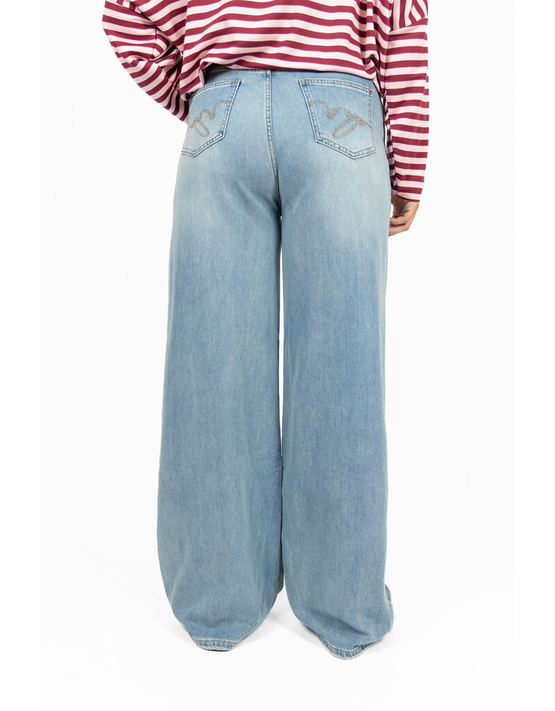 Queen Hearts Super stretch wide leg jeans