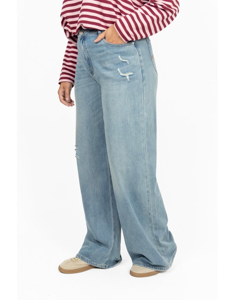 Queen Hearts Super stretch wide leg jeans