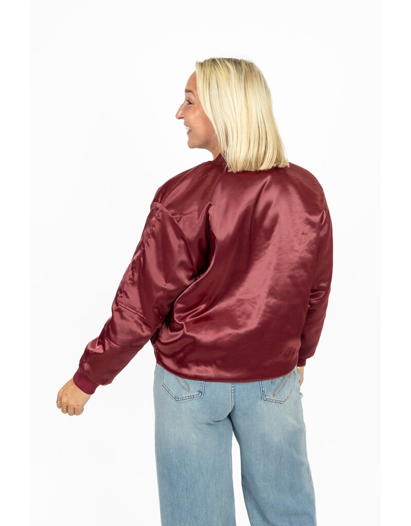 21Jewelz - The Label 21Jewelz | Bomber Myrthe - bordeaux