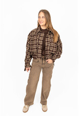 Jewelly Barrel jeans - washed taupe