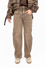 Jewelly Barrel jeans - washed taupe