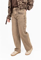 Jewelly Barrel jeans - washed taupe