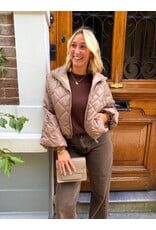 21Jewelz Gewatteerde jas - taupe