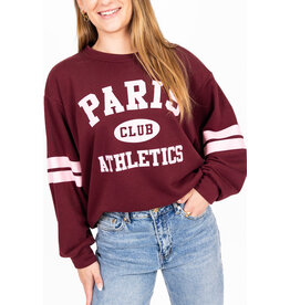 21Jewelz Sweater Paris Athletics - bordeaux/roze