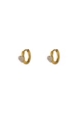Go Dutch Label Sparkle heart hoop