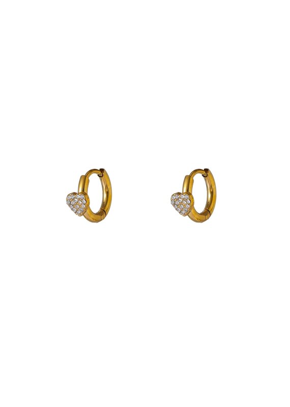 Go Dutch Label Sparkle heart hoop
