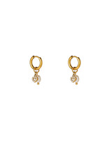Go Dutch Label Pearl + heart hoop